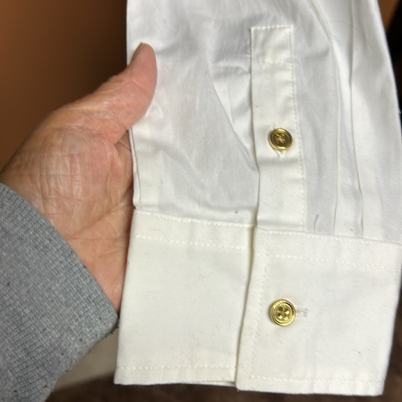 White new with tag blouse, Talbots. - Picture 6 of 7